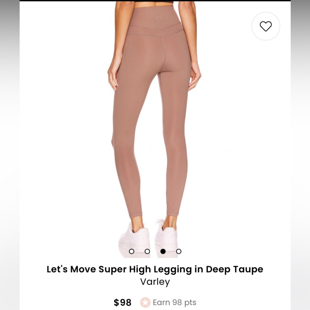 NWT Varley Let’s Move Bra Top and Super High Rise Leggings Tights TWO PIECE SET - Picture 6 of 17